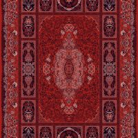 فرش ماشینی 700 شانه طرح هیروان