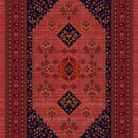 فرش ماشینی 700 شانه طرح شمس