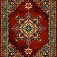 فرش ماشینی 700 شانه طرح هریس