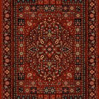 فرش ماشینی 700 شانه طرح یاسمن